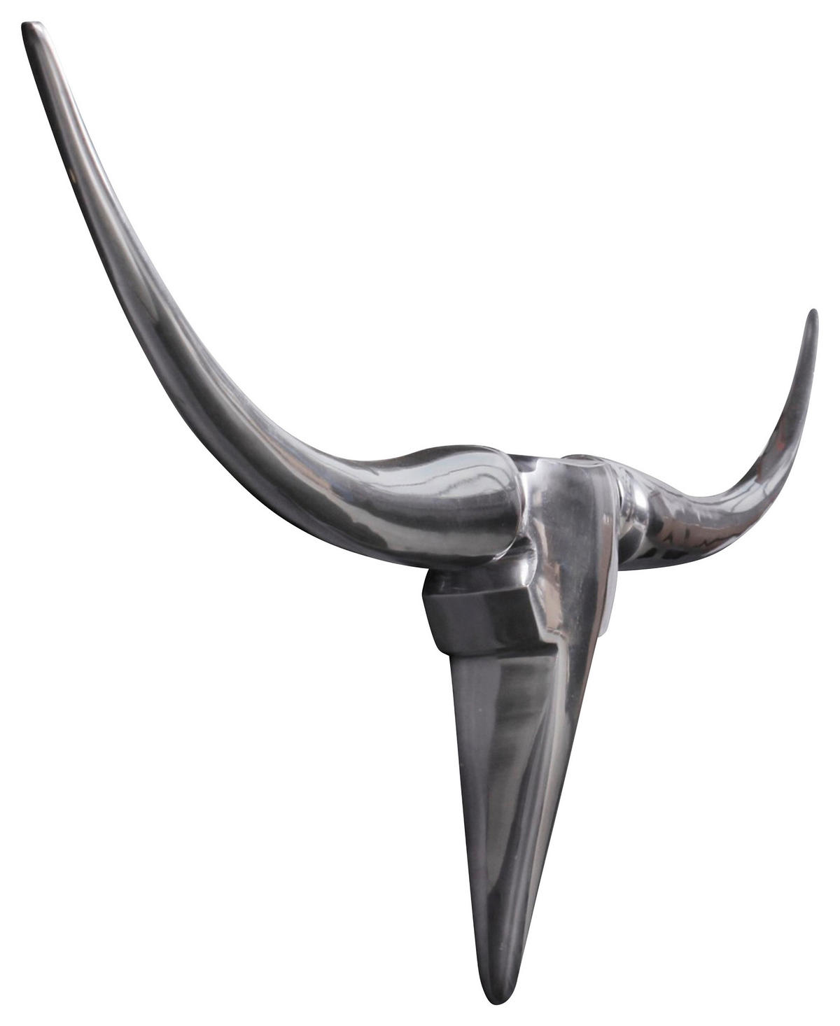 WANDDEKO  - Silberfarben, Modern, Metall (74/35/5cm) - MID.YOU