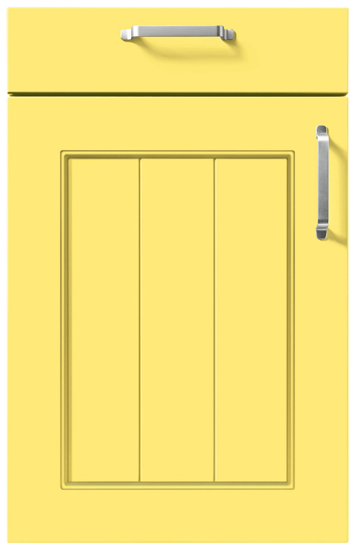 EINBAUKÜCHE CANDY SATIN  - Salbeigrün, Design, Holzwerkstoff - Novel