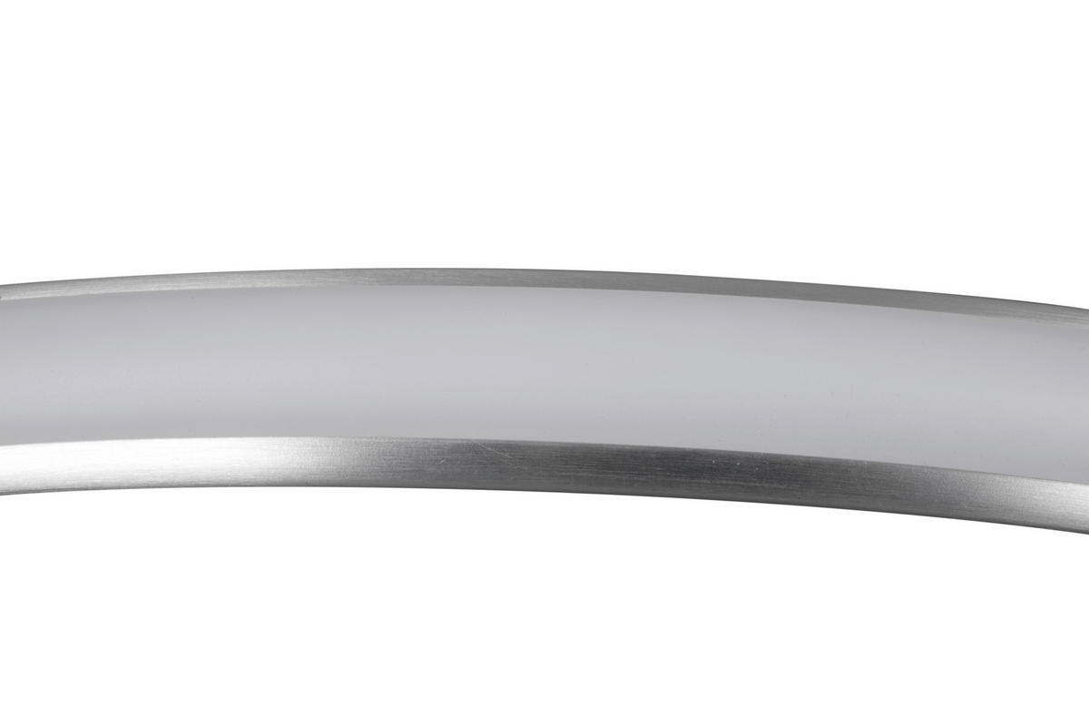 LED-TAKLAMPA 43 W 56/24 cm  - vit/silver, Design, metall/plast (56/24cm) - Ambiente