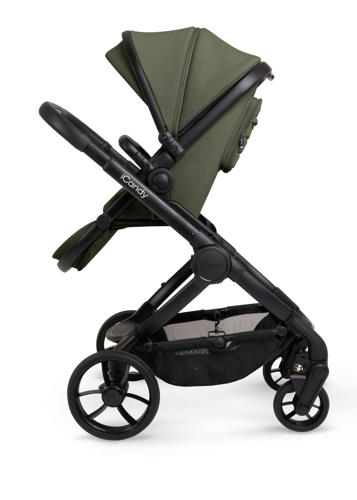 DJEČJA KOLICA  PEACH 7  - zelena/maslinasto zelena, Basics, tekstil/plastika (70/61/29cm) - ICANDY