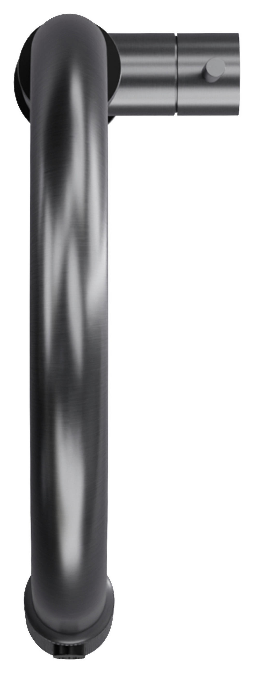 KÜCHENARMATUR  - Dunkelgrau, Design, Metall (4,3/45,4/23cm) - Dieter Knoll