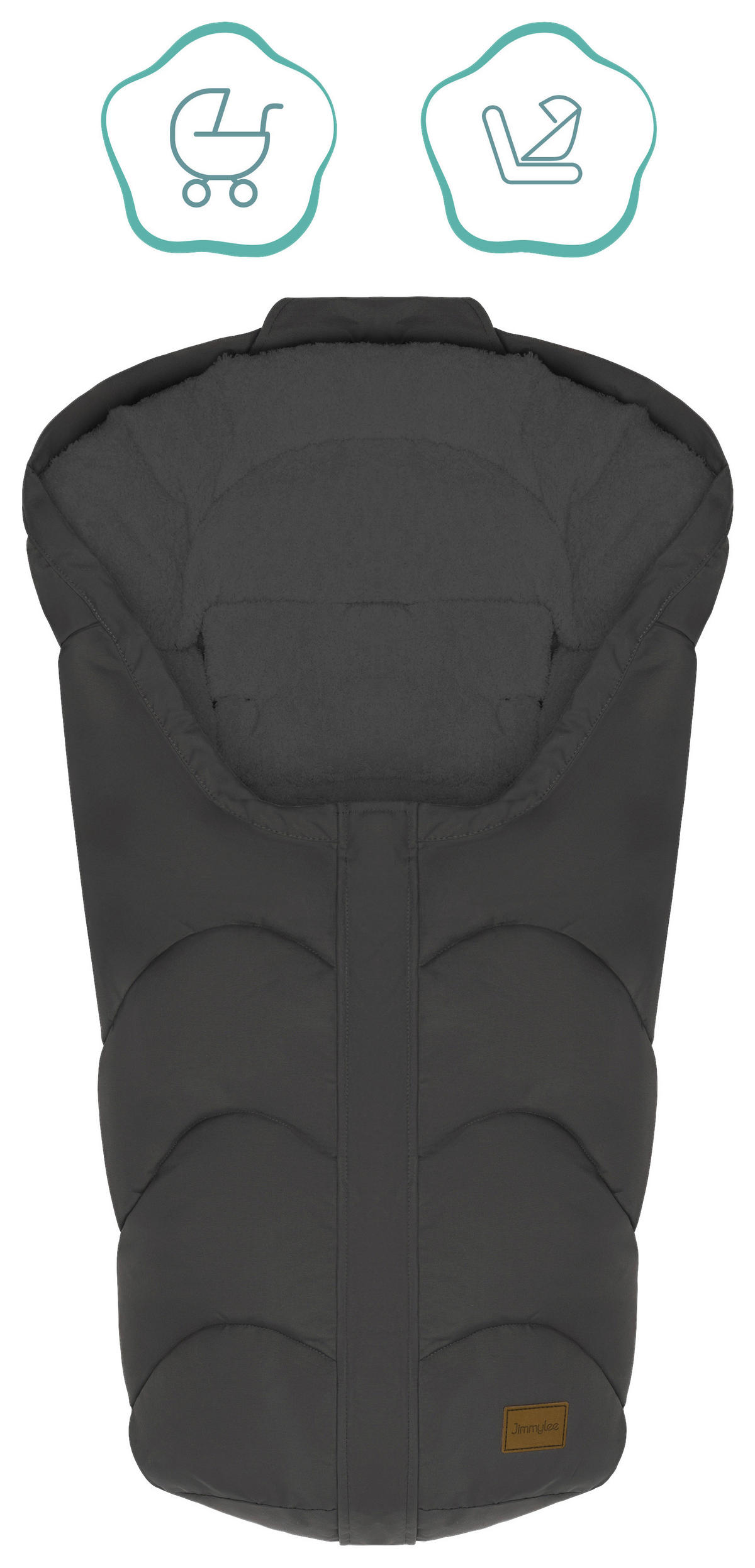 BABYSCHALEN-FUßSACK  - Basics (35/80cm) - Jimmylee