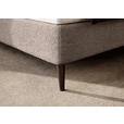 BOXSPRINGBETT 180/200 cm  in Taupe  - Taupe/Schwarz, Design, Holz/Holzwerkstoff (180/200cm) - Esposa