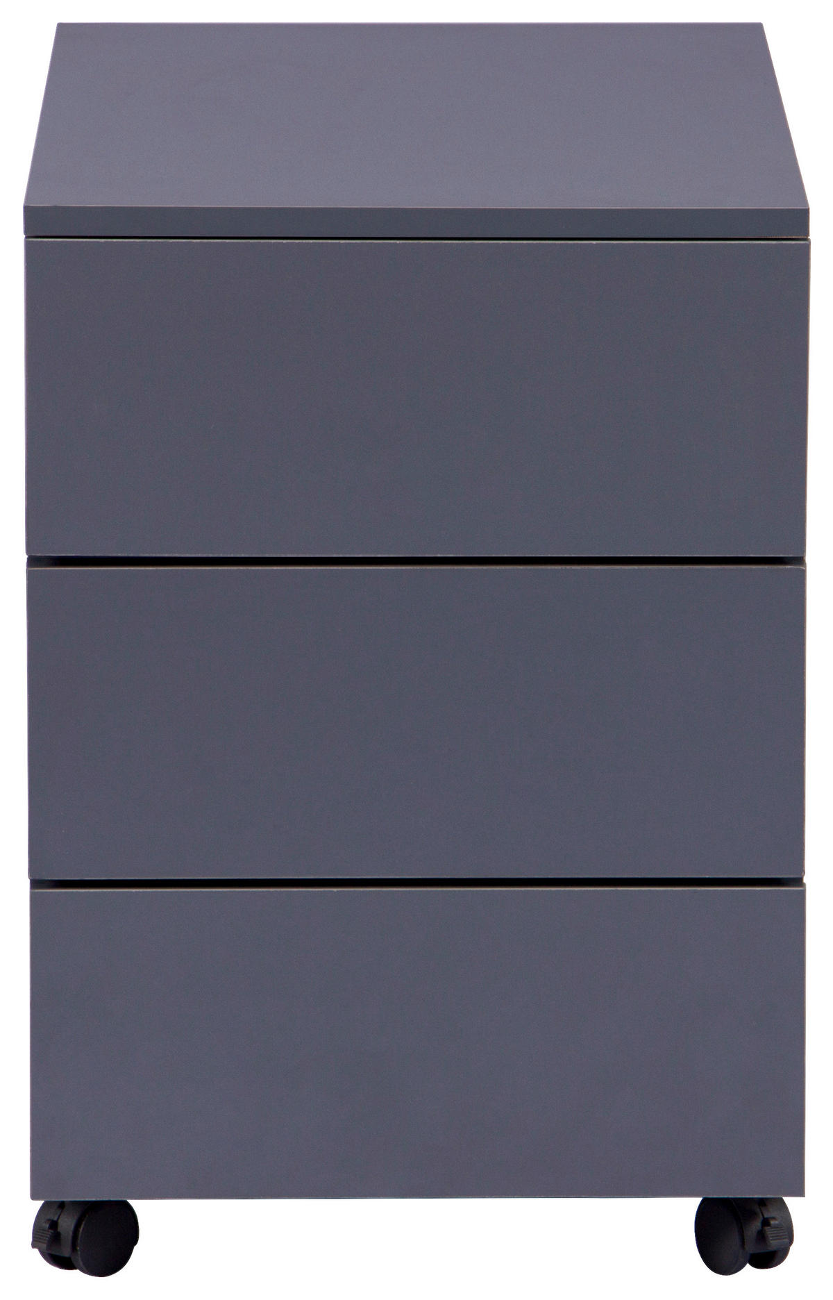 ROLLCONTAINER 39/55/70 cm  - Grau, MODERN, Holzwerkstoff/Kunststoff (39/55/70cm) - Livetastic