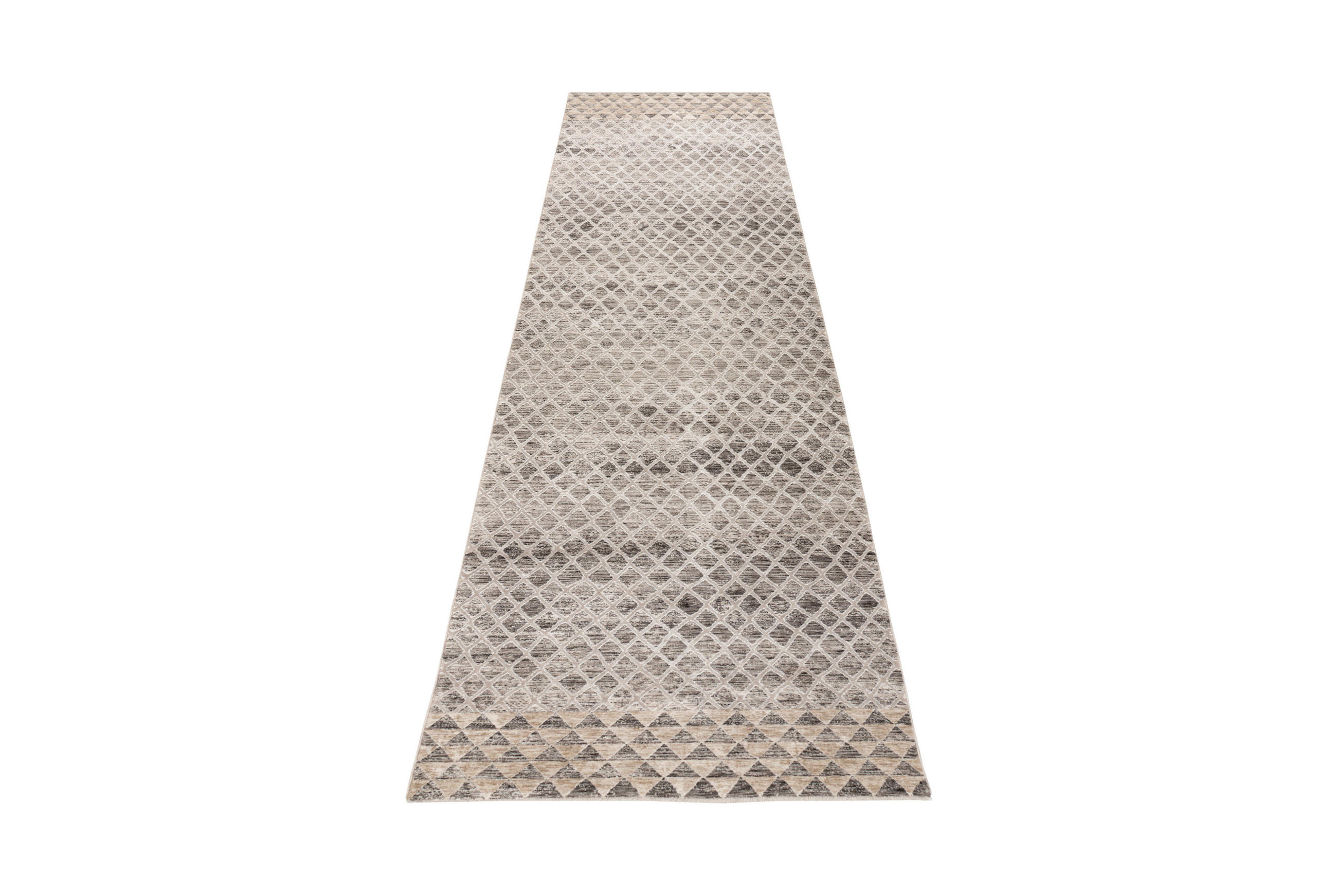 LÄUFER 80/300 cm My Bella  - Grau, Design, Textil (80/300cm) - Obsession