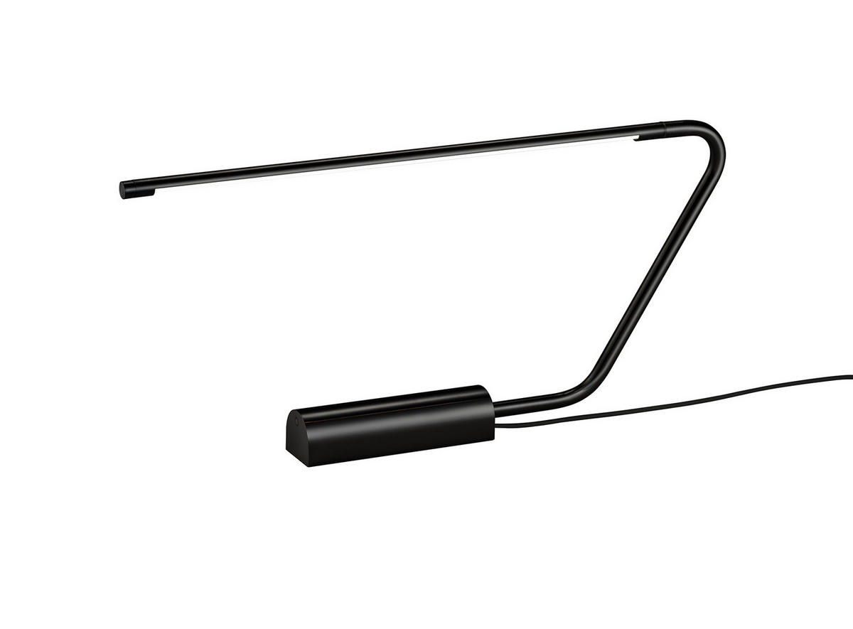 LED-TISCHLEUCHTE OLEA 62.5/33/5.5 cm   - Weiß, KONVENTIONELL, Metall (62.5/33/5.5cm) - Trio Leuchten