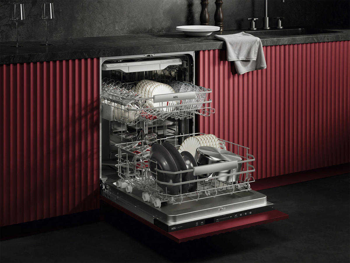 GESCHIRRSPÜLER GN870AT  - Edelstahlfarben, Basics, Metall (60/82/55cm) - AEG