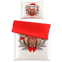 POSTELJINA SA DVA LICA Christmas Collection 140/200 cm saten  - Osnovno, tekstil (140/200cm) - X-Mas