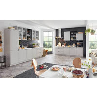 EINBAUKÜCHE DK310  - Grau, Design, Holzwerkstoff - Dieter Knoll