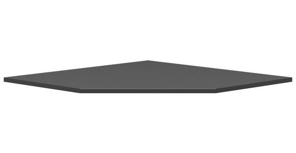 ABDECKBODEN  in 101/1,5/78,8 cm  - Graphitfarben, MODERN, Holzwerkstoff (101/1,5/78,8cm) - Carryhome