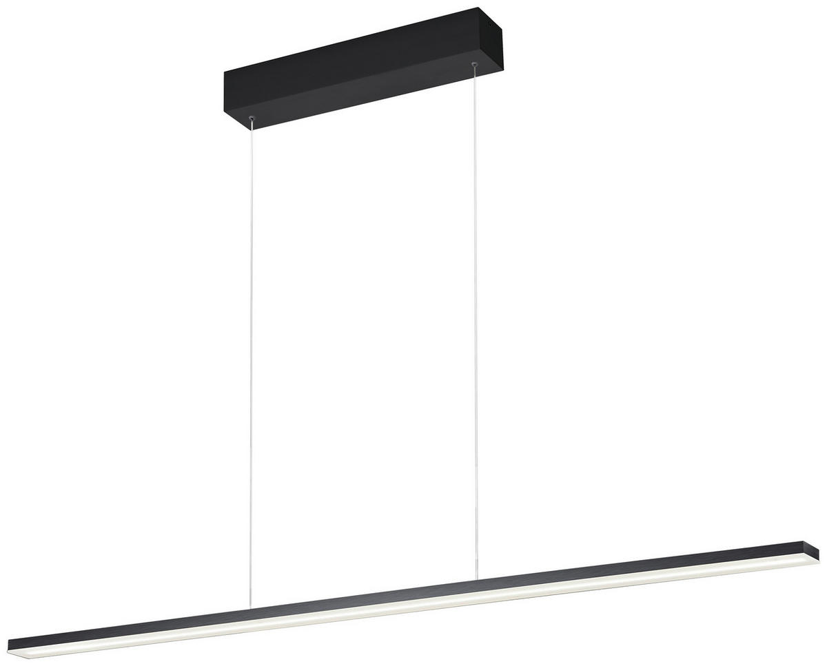 LED-HÄNGELEUCHTE Baseline 2.0 119/4/30-140 cm  - Schwarz, KONVENTIONELL, Metall (119/4/30-140cm) - BOPP
