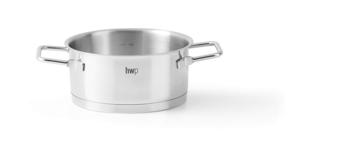 LONAC ZA PEČENJE  1 l   Perfect Cooking  - boje oplemenjenog čelika/prozirno, Basics, staklo/metal (16/7,5cm) - Homeware Profession.