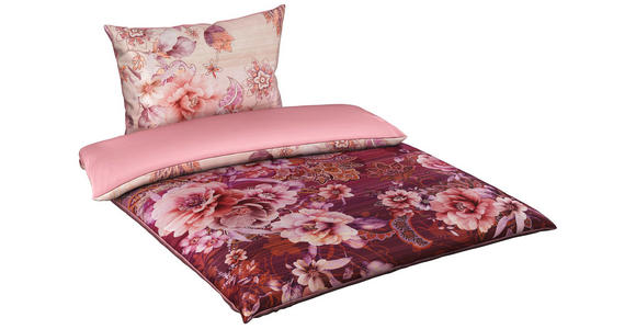 WENDEBETTWÄSCHE 140/200 cm  - Rosa, Design, Textil (140/200cm) - Esposa