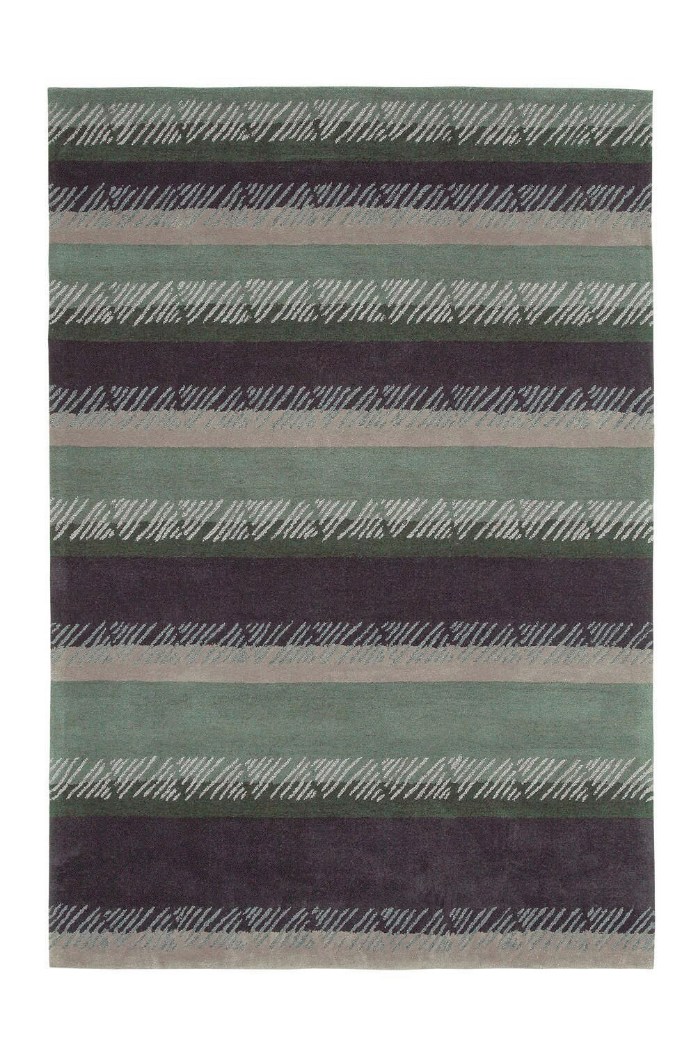 FLACHWEBETEPPICH  Wohnzimmer 170/240 cm Grün, Multicolor rechteckig  - Multicolor/Grün, Basics, Textil (170/240cm) - Kayoom