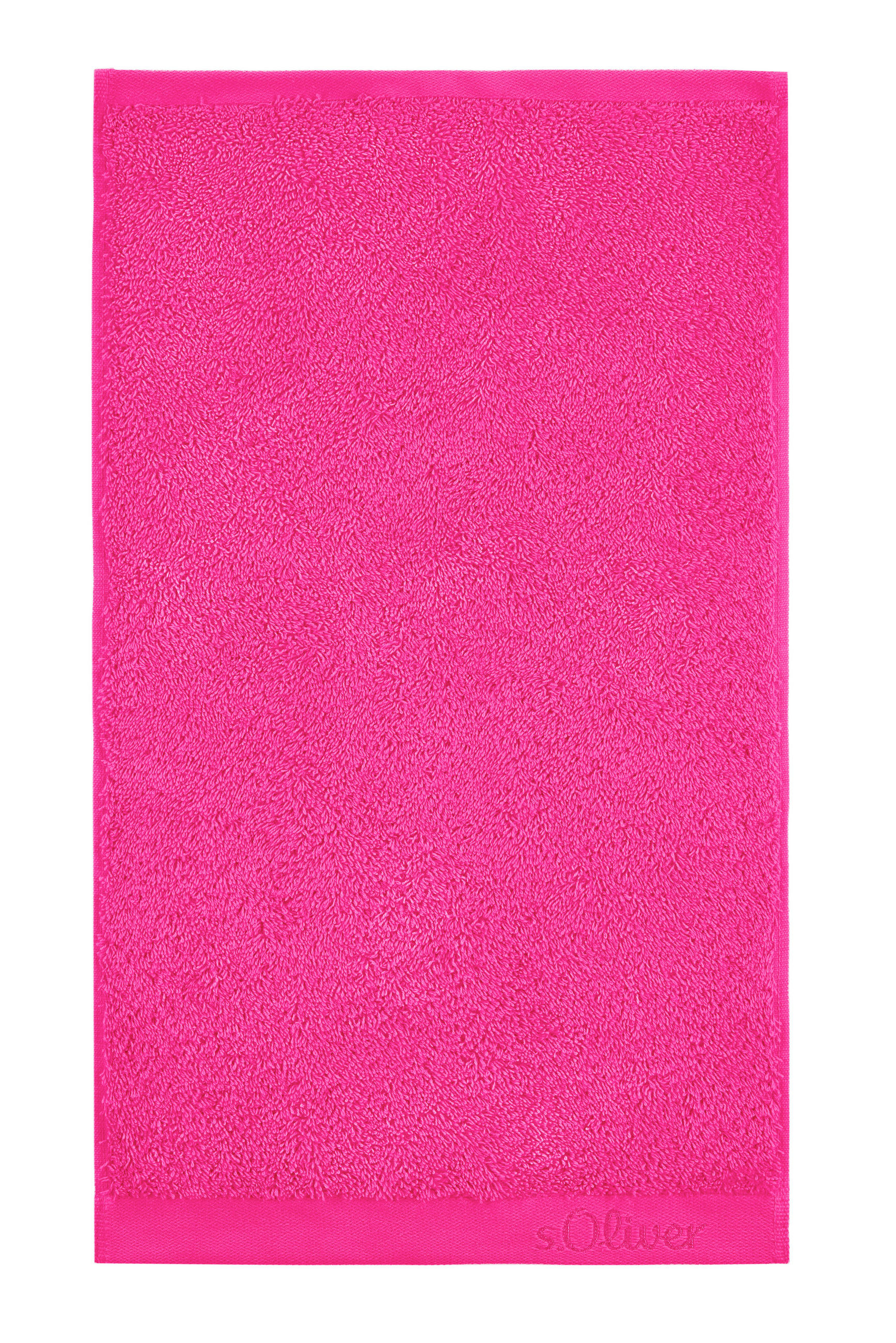 GÄSTETUCH 30/50 cm s.Oliver Pink 2-teilig  - Pink, Trend, Textil (30/50cm) - S. Oliver
