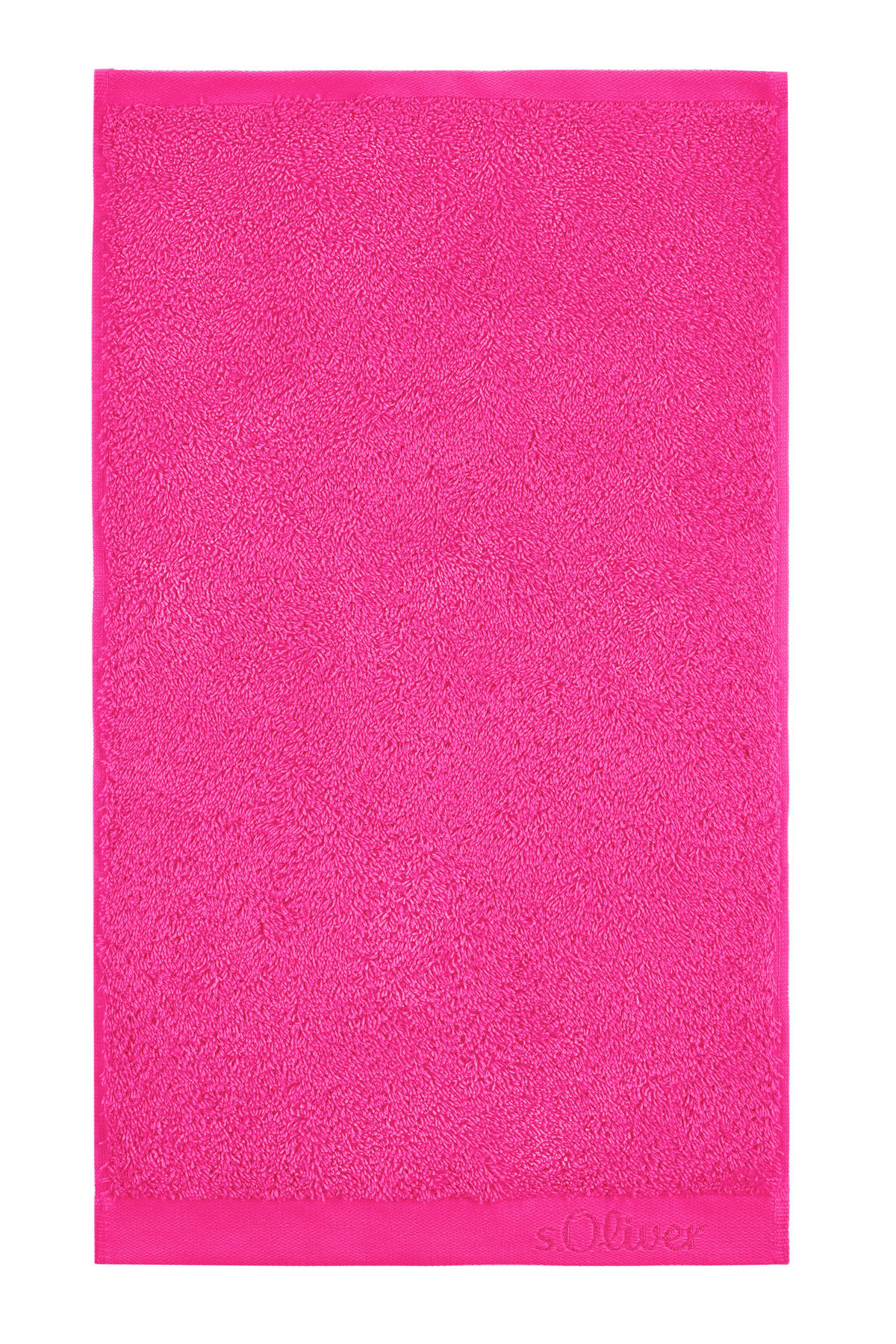 GÄSTETUCH 30/50 cm s.Oliver Pink 2-teilig  - Pink, Trend, Textil (30/50cm) - S. Oliver
