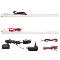 LICHTLEISTENSET - Weiß, Design, Kunststoff (45/2/2cm) - Ti'me