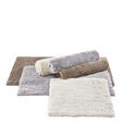 BADEMATTE  60/60 cm  Weiß   - Weiß, Basics, Kunststoff/Textil (60/60cm) - Ambiente