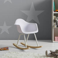 KINDERSTUHL - Weiß, MODERN, Holz/Kunststoff (41,5/60/54cm) - Bessagi Kids