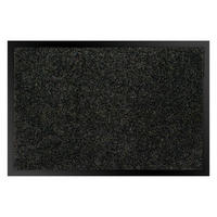 FUSSMATTE 60/80 cm Neptune  - Anthrazit, KONVENTIONELL, Kunststoff/Textil (60/80cm) - Esposa