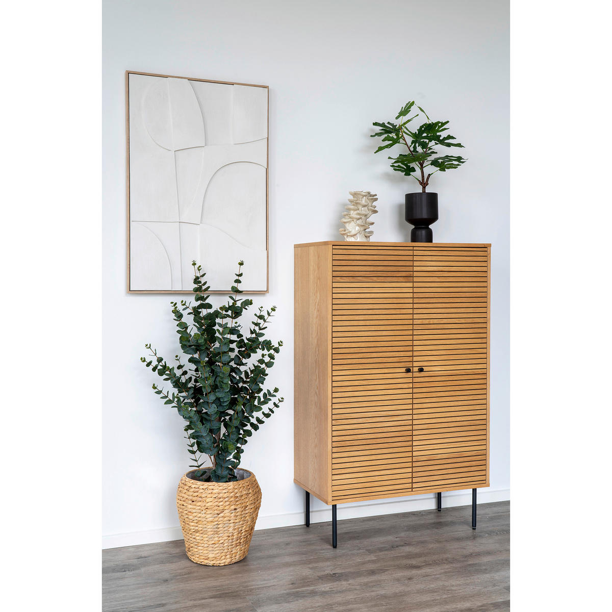 BILD  - Weiß/Naturfarben, Design, Textil (60/90/3cm)