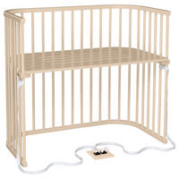 BEISTELLBETT 110/62/96,50 cm  - Beige, Basics, Holz (110/62/96,50cm) - Babybay