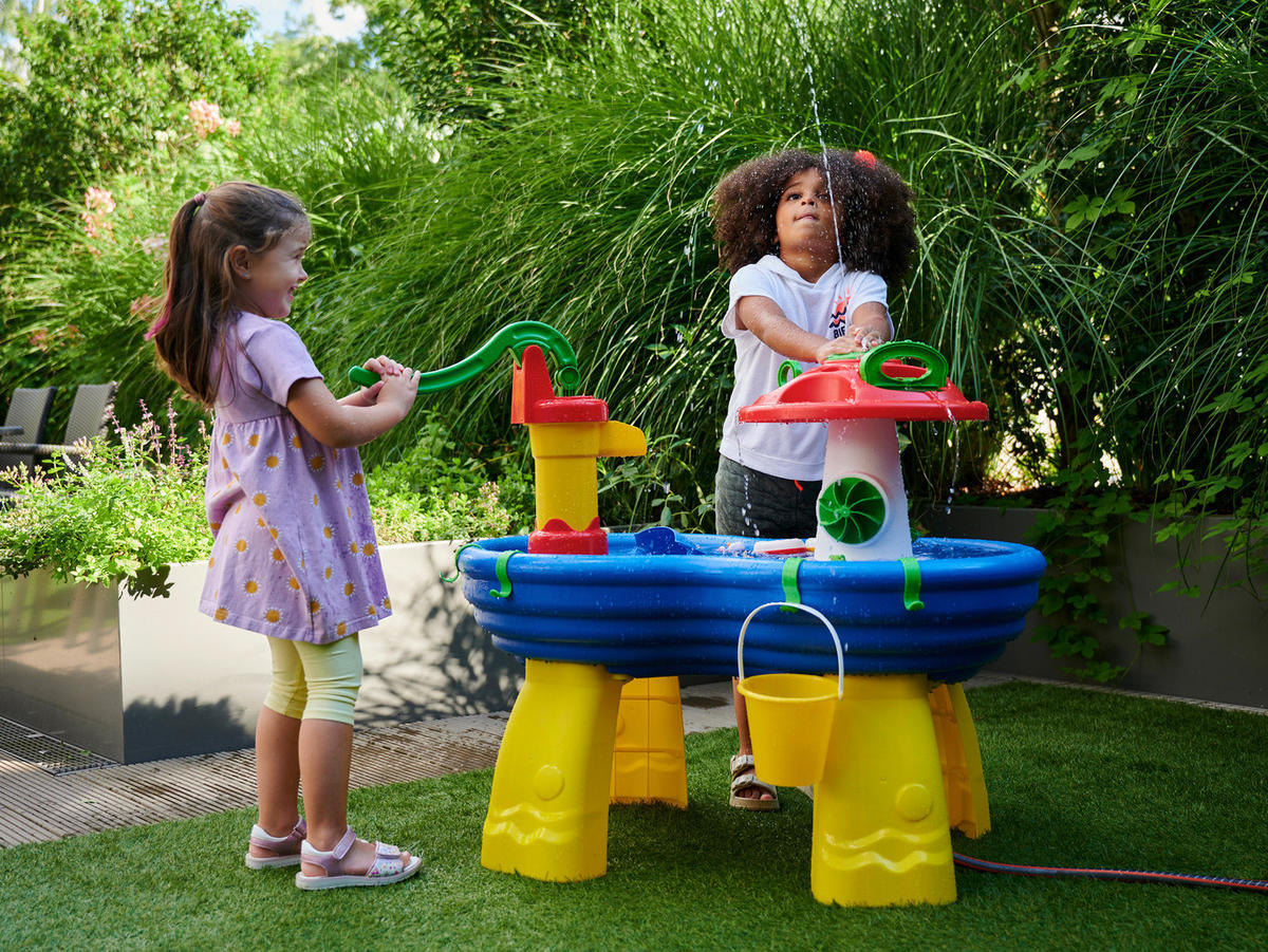WASSERSPIELTISCH AQUAPLAY  - Multicolor, Basics, Kunststoff (40/100/60cm) - Simba