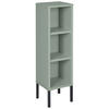 BABYUNTERSTELLREGAL 25/89/25 cm  - Anthrazit/Grün, Basics, Holzwerkstoff/Metall (25/89/25cm) - Jimmylee