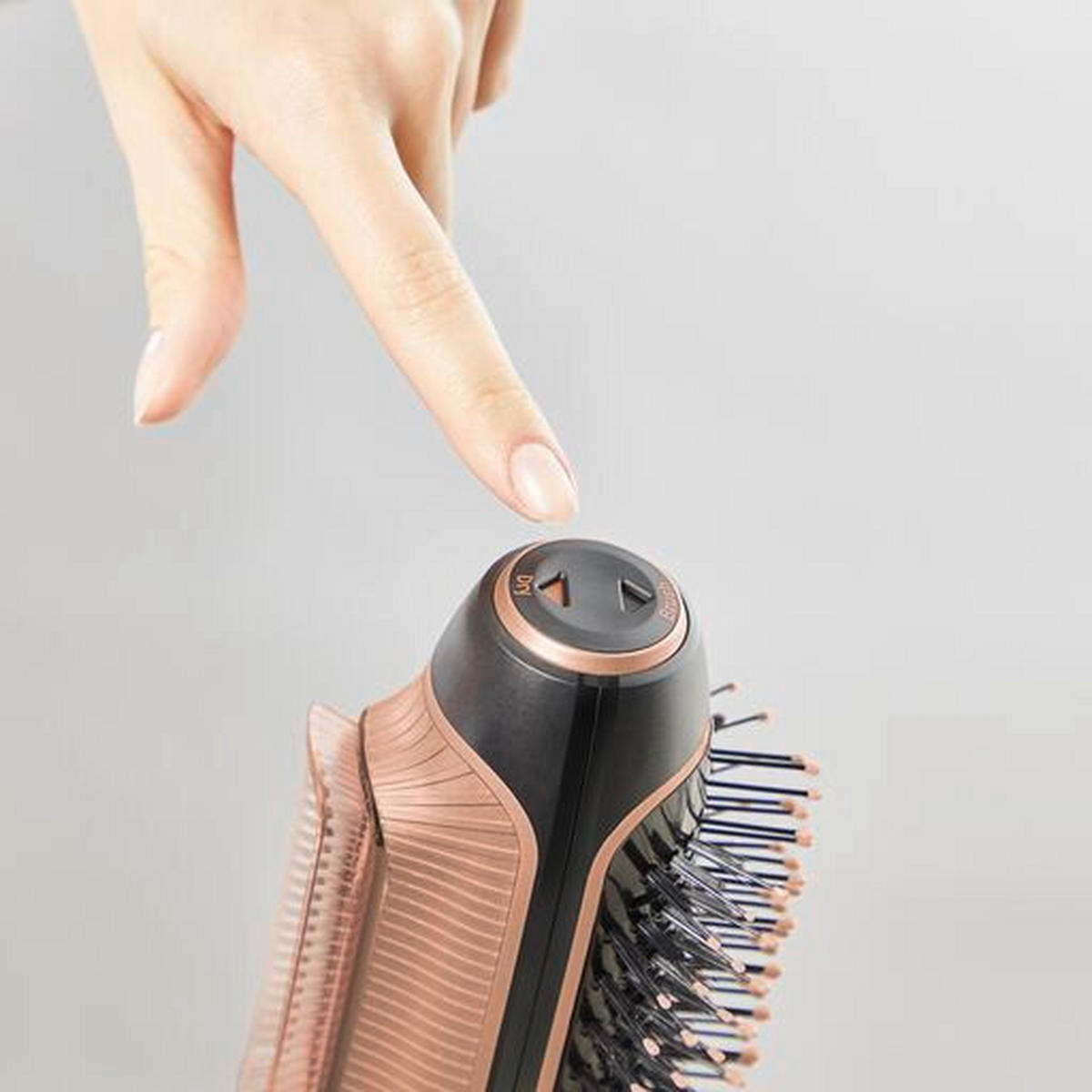 hajformázó, meleglevegős, - fekete, Basics, műanyag (9.54cm) - Rowenta