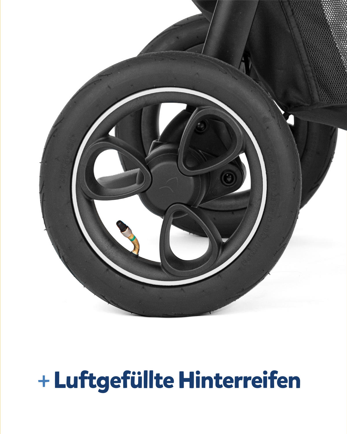BUGGY Litetrax Pro Air  - Schwarz, Basics, Textil/Metall (58/103/93,6cm) - Joie