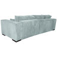 ECKSOFA Grau Cord  - Braun/Grau, KONVENTIONELL, Holz/Textil (230/190cm) - Carryhome