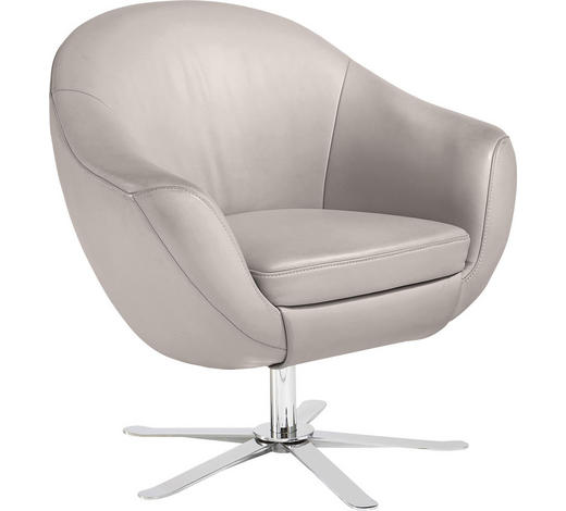 Sessel Echtleder Hellgrau Online Kaufen Xlutz Sessel Echtleder Hellgrau Chromfarben Design Leder Metall 84