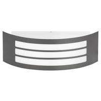 SPOLJNA ZIDNA SVETILJKA Roma  - antracit, Osnovno, metal/plastika (32/10cm)