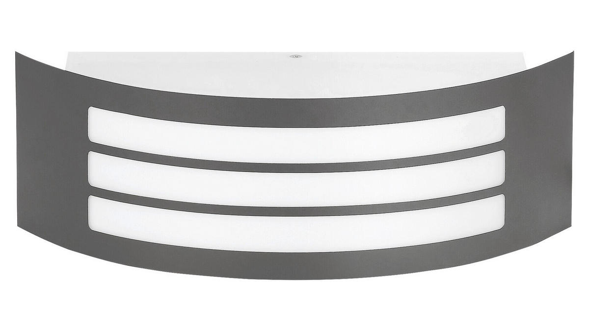 SPOLJNA ZIDNA SVETILJKA Roma  - antracit, Osnovno, metal/plastika (32/10cm)