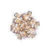 DECKENLEUCHTE CLIZIA 53/20 cm   - Hellbraun/Rotbraun, Design, Kunststoff (53/20cm) - Slamp