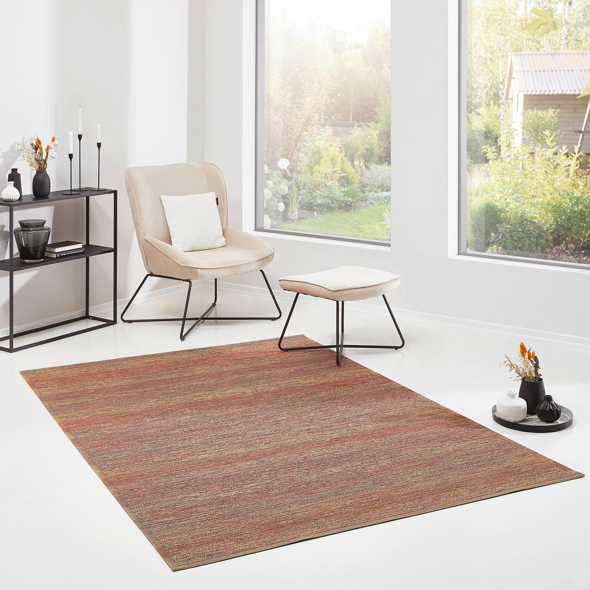 WEBTEPPICH 80/150 cm Rimini Multicolor  - Multicolor, Design, Textil (80/150cm)