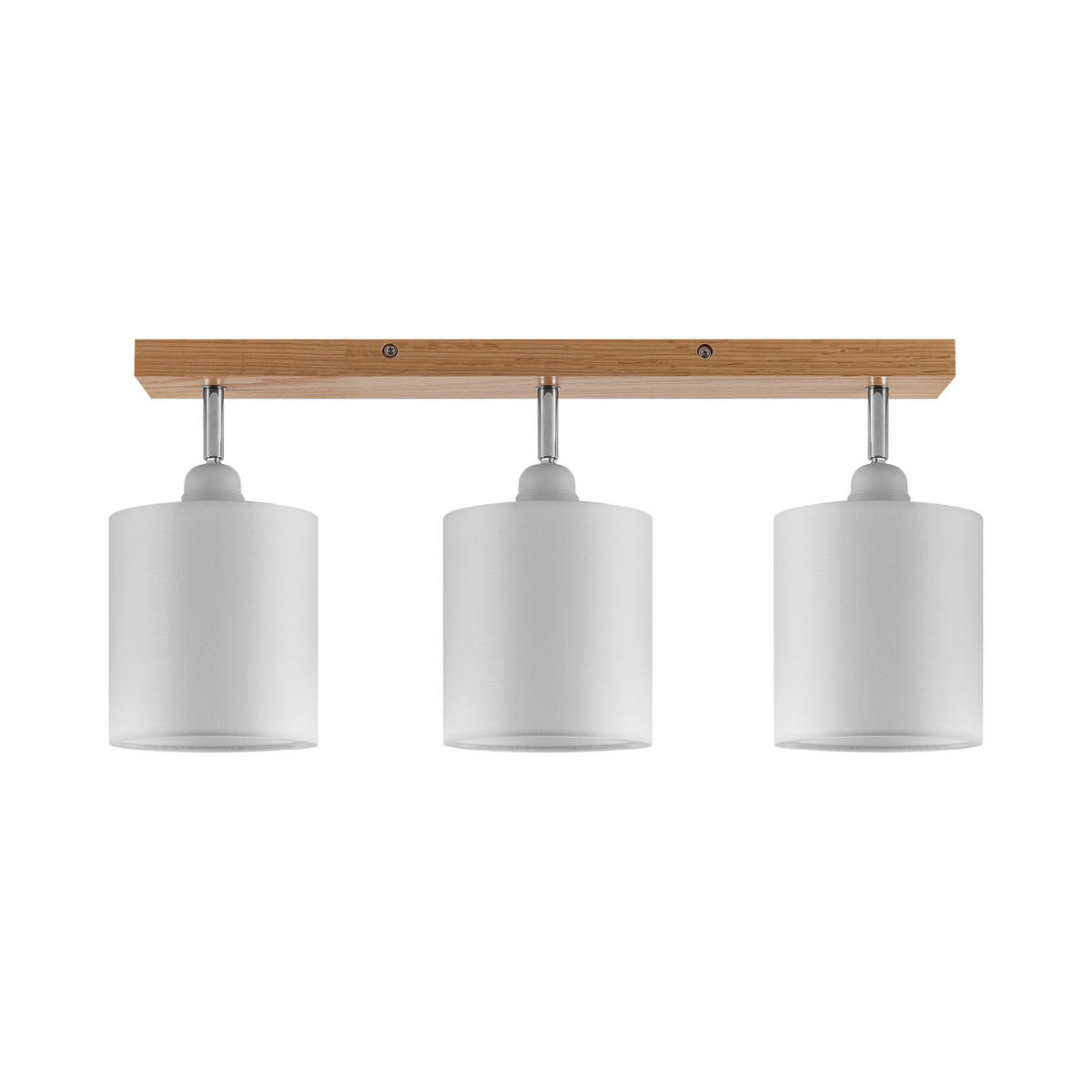 STRAHLER Sofia 82/38/26 cm  - Eschefarben/Weiß, Natur, Holz/Textil (82/38/26cm) - Marama