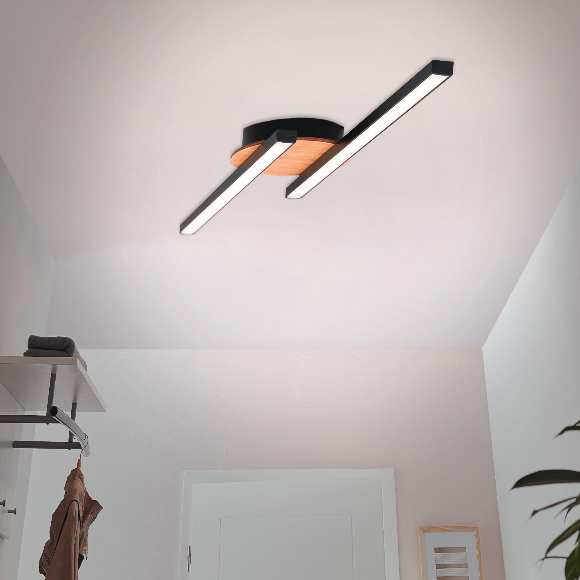 STROPNÉ LED SVIETIDLO, 56/12/3,7 cm - Design (56/12/3,7cm)
