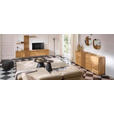 SIDEBOARD  188.8/86.5/44 cm 2 Schublade(n)  - Eichefarben/Schwarz, Natur, Holz (188.8/86.5/44cm) - Linea Natura