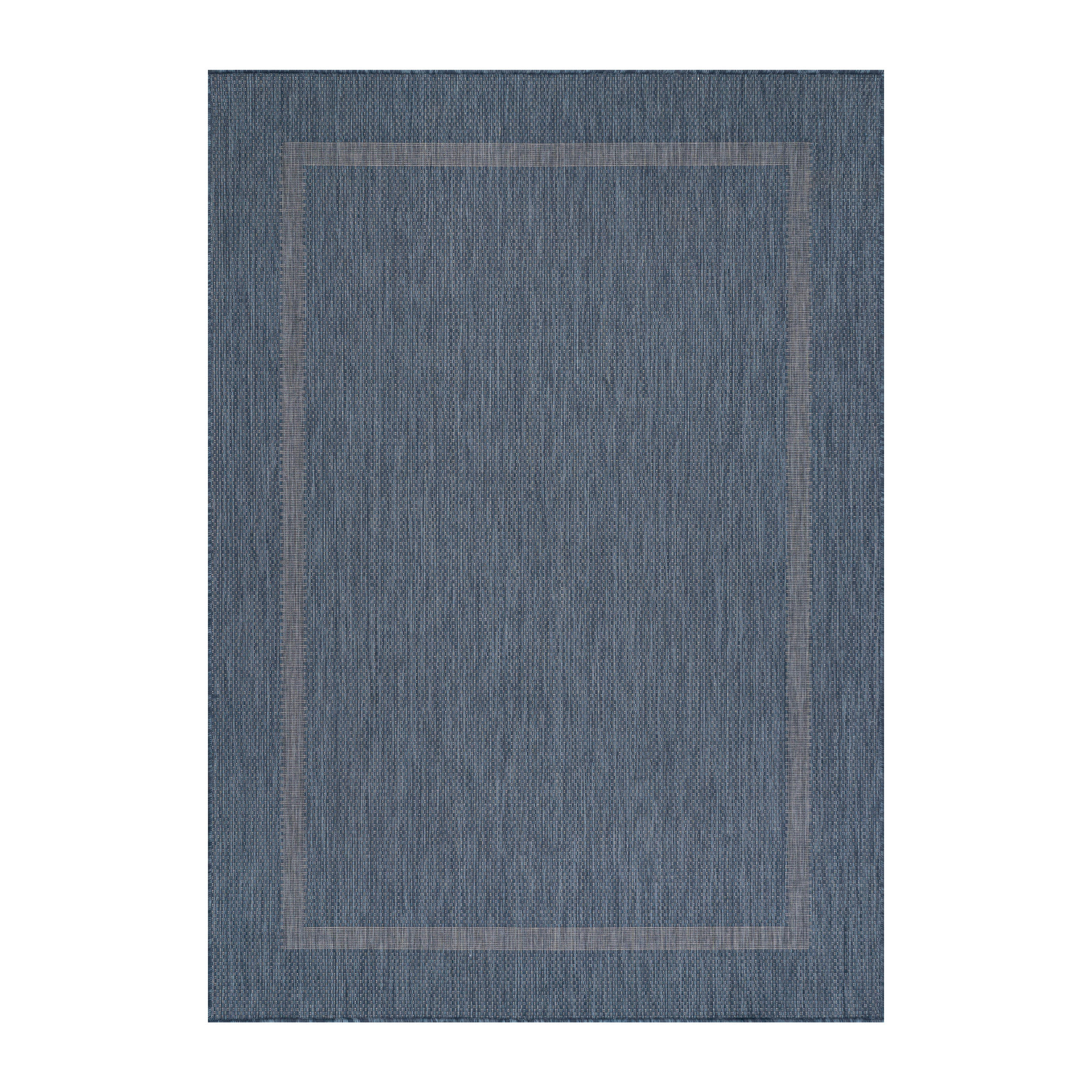 FLACHWEBETEPPICH 60/100 cm Relax  - Blau, Basics, Textil (60/100cm) - Novel