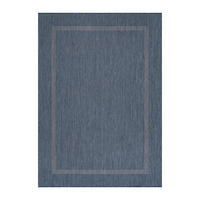 FLACHWEBETEPPICH 120/170 cm Relax Blau  - Blau, Basics, Textil (120/170cm) - Novel