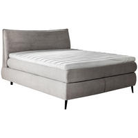BOXSPRINGBETT 180/200 cm  in Grau  - Schwarz/Grau, Trend, Holz/Textil (180/200cm) - Esposa