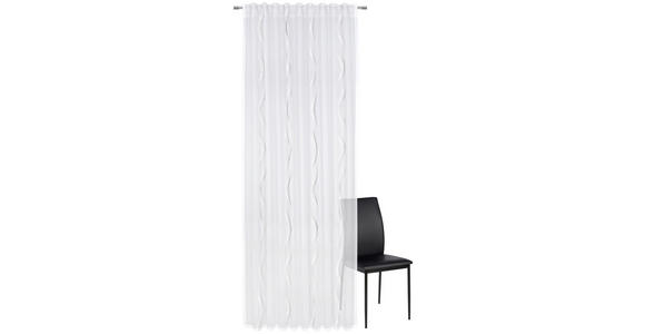 FERTIGVORHANG transparent  - Grau, KONVENTIONELL, Textil (135/245cm) - Esposa
