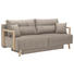 SCHLAFSOFA in Textil Eichefarben, Beige - Eichefarben/Beige, KONVENTIONELL, Holz/Textil (200/92/95cm) - Venda SCHLAFSOFA in Textil Eichefarben, Beige - Eichefarben/Beige, KONVENTIONELL, Holz/Textil (200/92/95cm) - Venda
