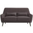 DREISITZER-SOFA in Textil Hellgrau - Hellgrau/Schwarz, Trend, Holz/Textil (160/86/80cm) - Carryhome DREISITZER-SOFA in Textil Hellgrau - Hellgrau/Schwarz, Trend, Holz/Textil (160/86/80cm) - Carryhome