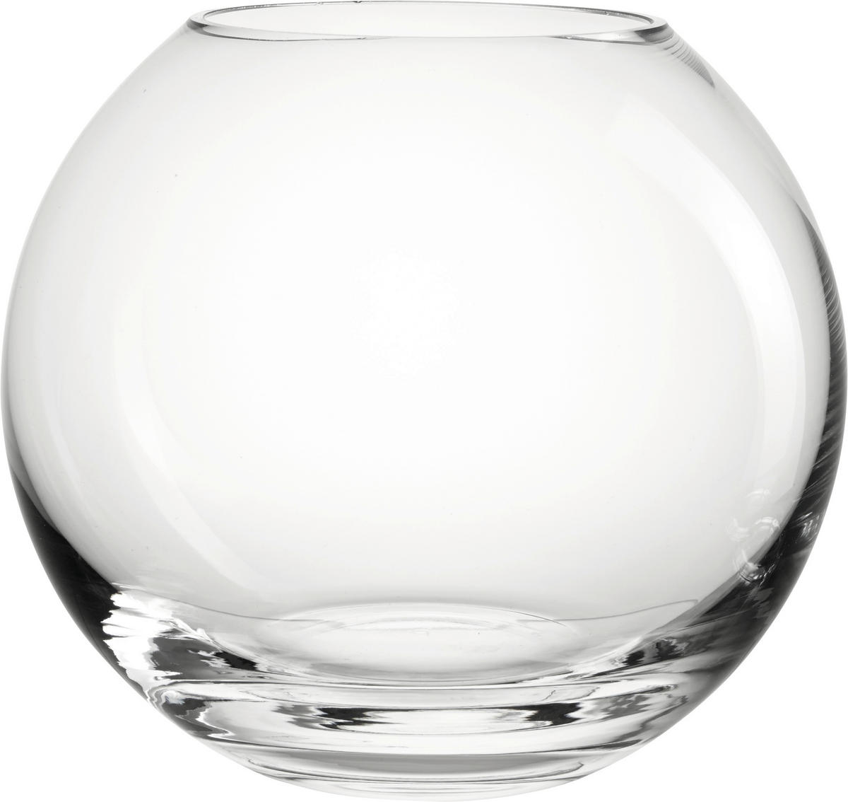VASE Boccia 17,5 cm  - Klar, Basics, Glas (17,5cm) - Leonardo
