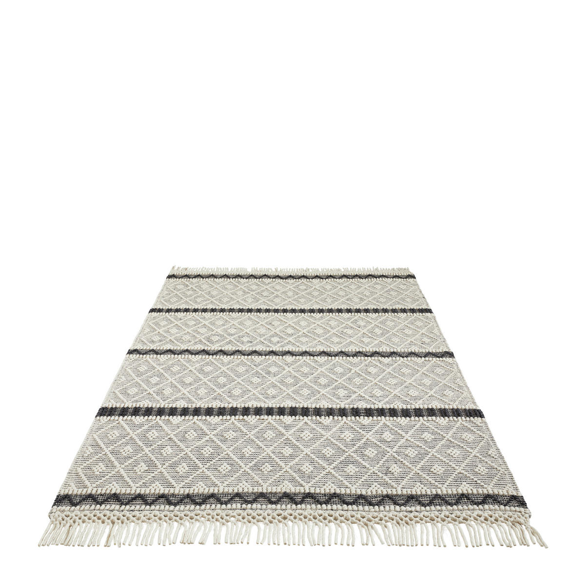 HANDWEBTEPPICH 160/230 cm Sylt  - Creme, Natur, Textil (160/230cm) - Linea Natura