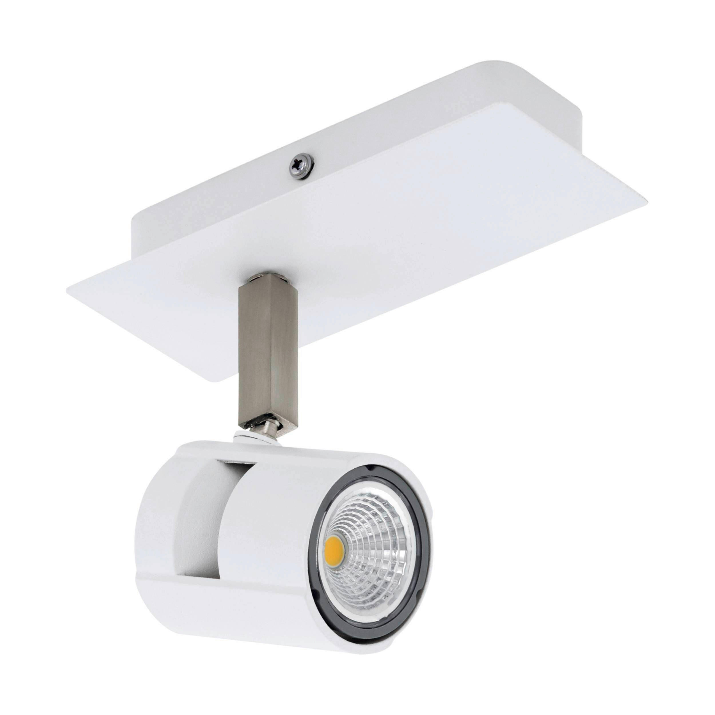 LED-STRAHLER Vergiano 16,5/7/7 cm   - Weiß, Design, Metall (16,5/7/7cm) - Eglo