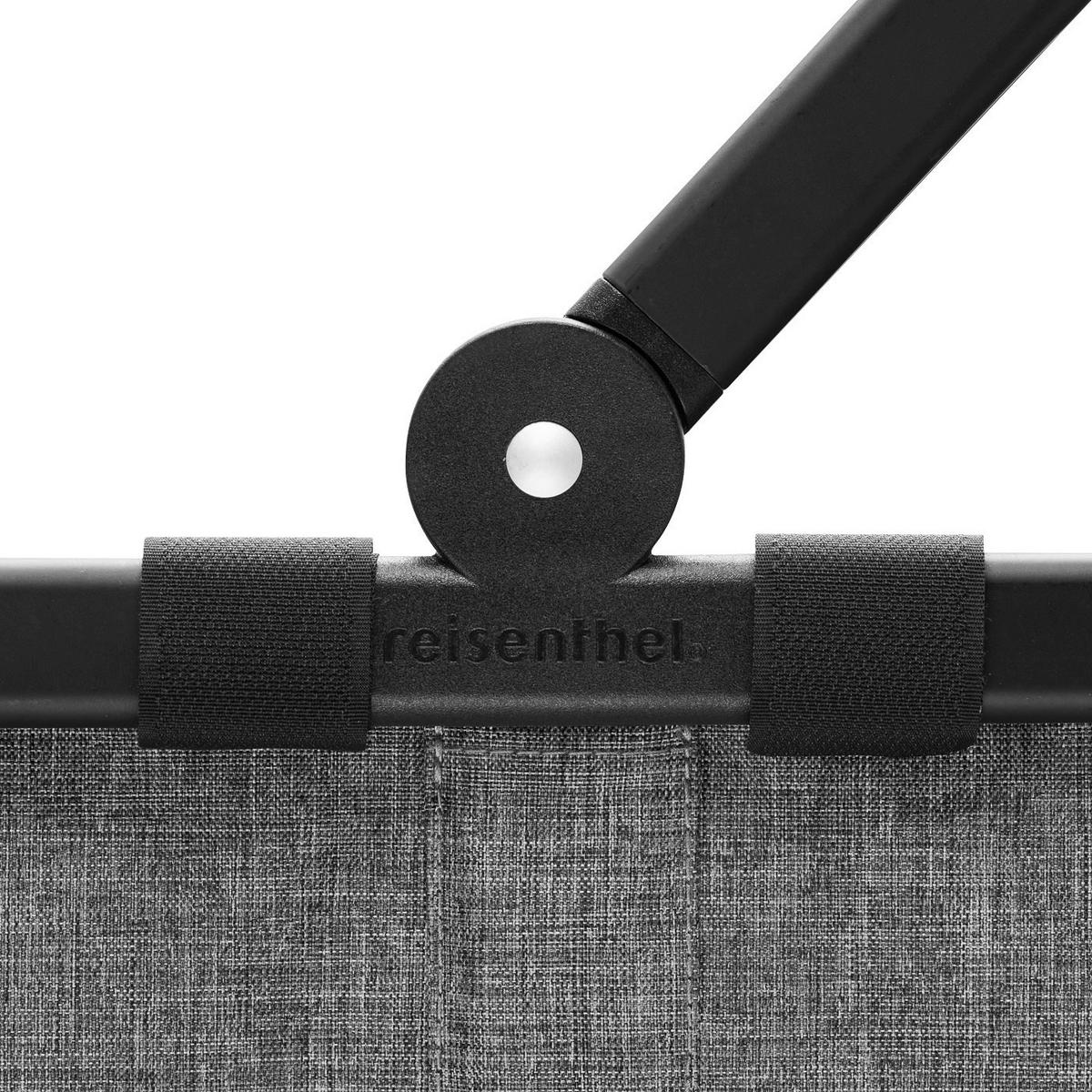 EINKAUFSKORB 22 L  - Grau, KONVENTIONELL, Textil/Metall (49/29/28cm) - Reisenthel