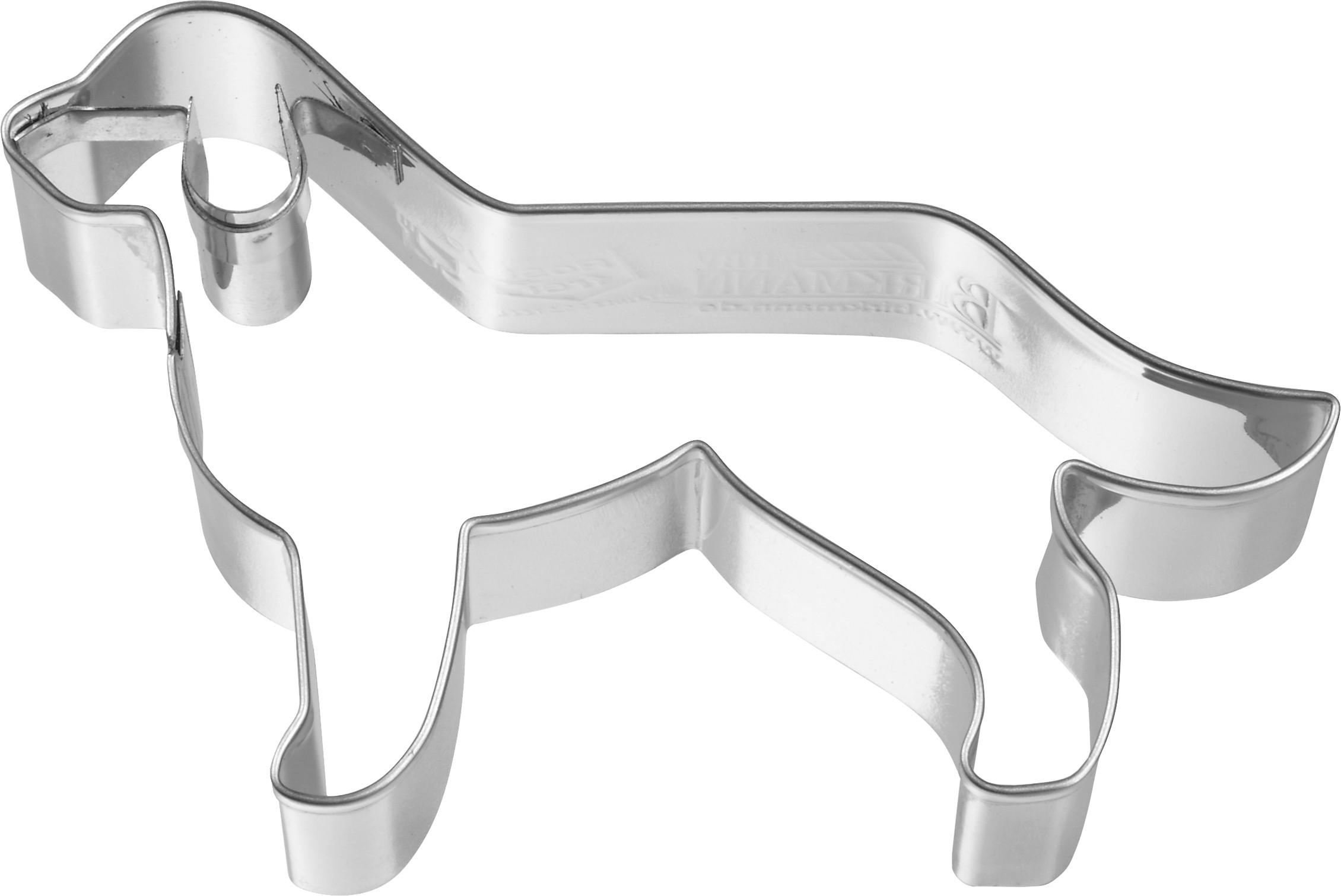 KEKSAUSSTECHFORM - Edelstahlfarben, Basics, Metall (9/6/2,5cm) - Birkmann